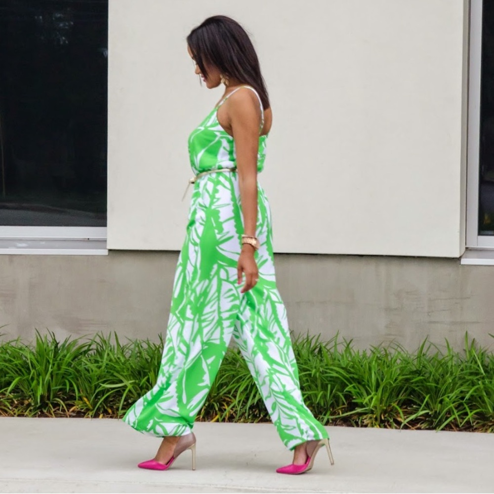 LILLY PULITZER tropical jumpsuit